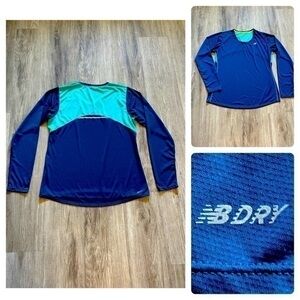 NEW BALANCE NB Dry long sleeve tee. Stretch quality material.Excellent condition
